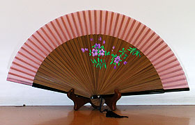 日式絹扇